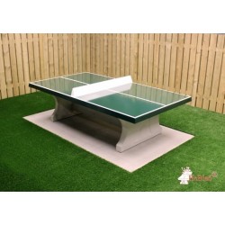HeBlad betonnen tafeltennistafel klassiek groen